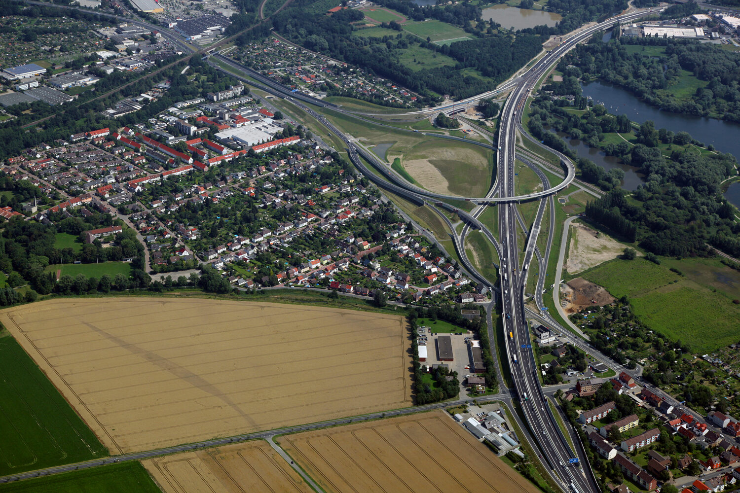 Gesamtansicht von Südwesten (Wird bei Klick vergrößert)