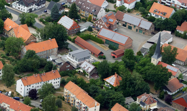 Große Grubestraße, Neubau anstelle von Bankgebäude, Juli 2018 (Wird bei Klick vergrößert)