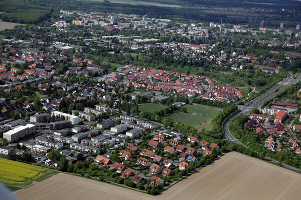 Broitzem von Südosten (Wird bei Klick vergrößert)