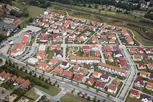 Neubaugebiet und Einkaufszentrum Kruckweg (Wird bei Klick vergrößert)