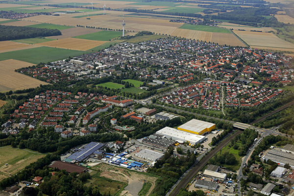Luftbild Boitzem von Nordosten (Wird bei Klick vergrößert)