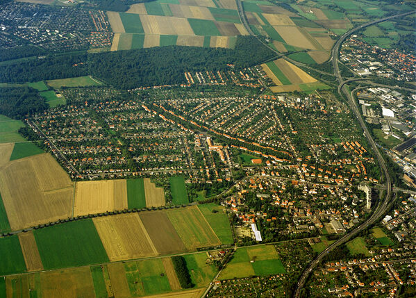 Luftbild Lehndorf (Wird bei Klick vergrößert)