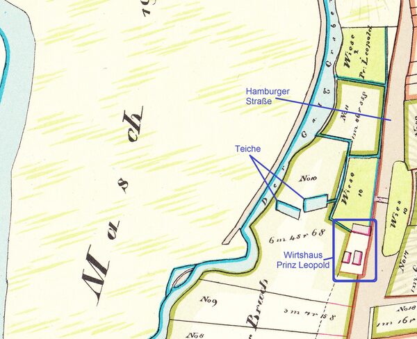 Schützenplatz 1820 (Wird bei Klick vergrößert)