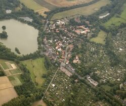 Riddagshausen aus der Luft (Wird bei Klick vergrößert)