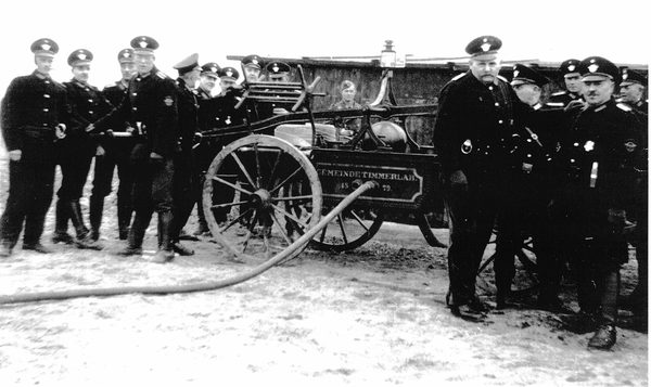 Vierrädriger Spritzenwagen v. 1879 (Wird bei Klick vergrößert)
