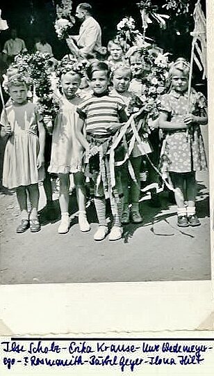 Der Kindergarten zieht durch Timmerlah (Wird bei Klick vergrößert)