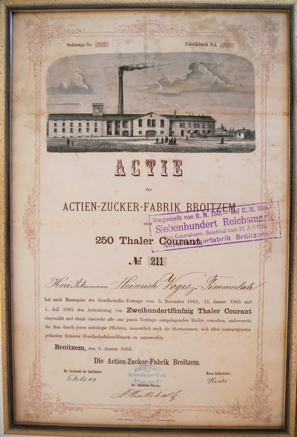 Actien-Zucker-Fabrik