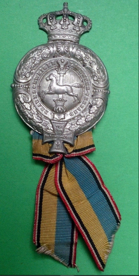 Orden des Braunschweiger Landwehr Verbandes (Wird bei Klick vergrößert)
