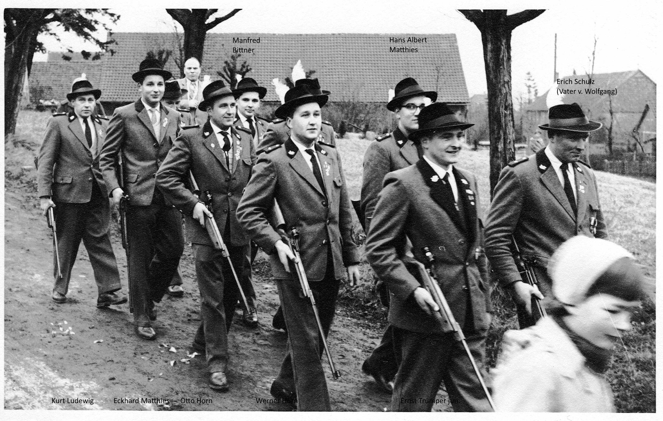Schützen 1959 (Wird bei Klick vergrößert)