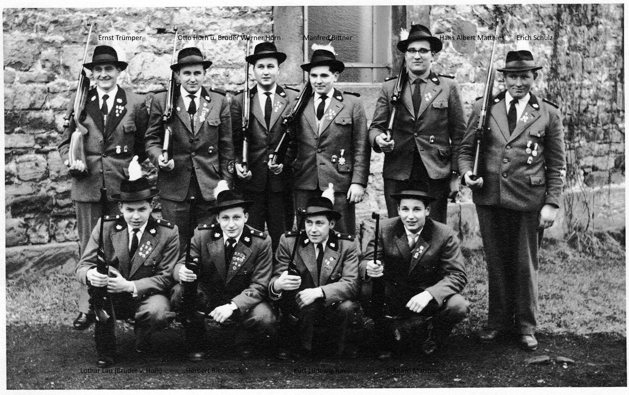Schützen 1959 (Wird bei Klick vergrößert)