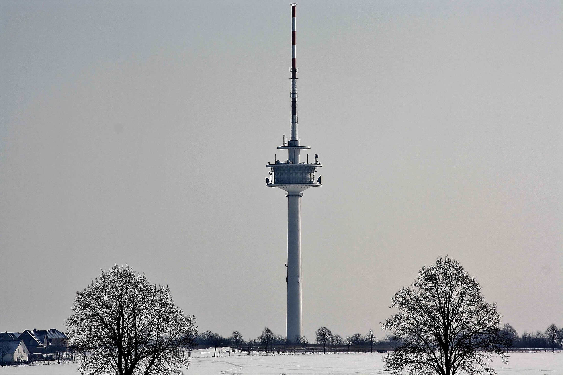 Geitelder Fernsehturm 3.1.16 (Wird bei Klick vergrößert)