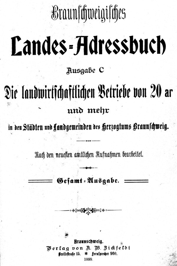 Timmerlah Höfe 1899 ab 20 ar (Wird bei Klick vergrößert)