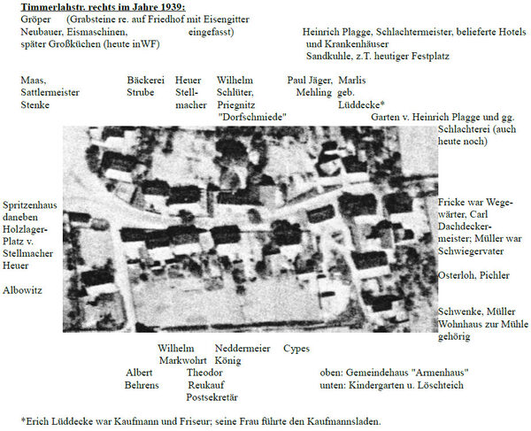 Bewohner von Timmerlah - Timmerlahstraße rechts (Wird bei Klick vergrößert)