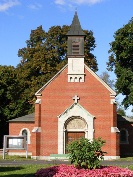 Alte Katholische Friedhofskapelle - Friedenskapelle (Wird bei Klick vergrößert)