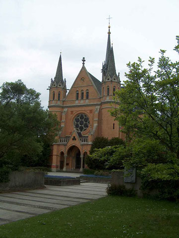 Kapelle des Hauptfriedhofes (Wird bei Klick vergrößert)