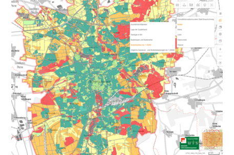 Bodenfunktionsbewertungskarte