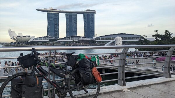 Fahrrad in Singapur (Wird bei Klick vergrößert)