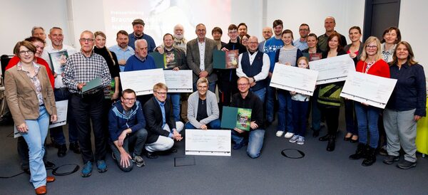 Die Gewinnerinnen und Gewinner des Braunschweiger Naturschutzpreises.
