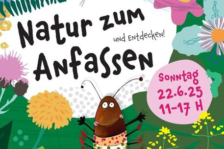 Plakat Aktionstag Natur zum Anfassen