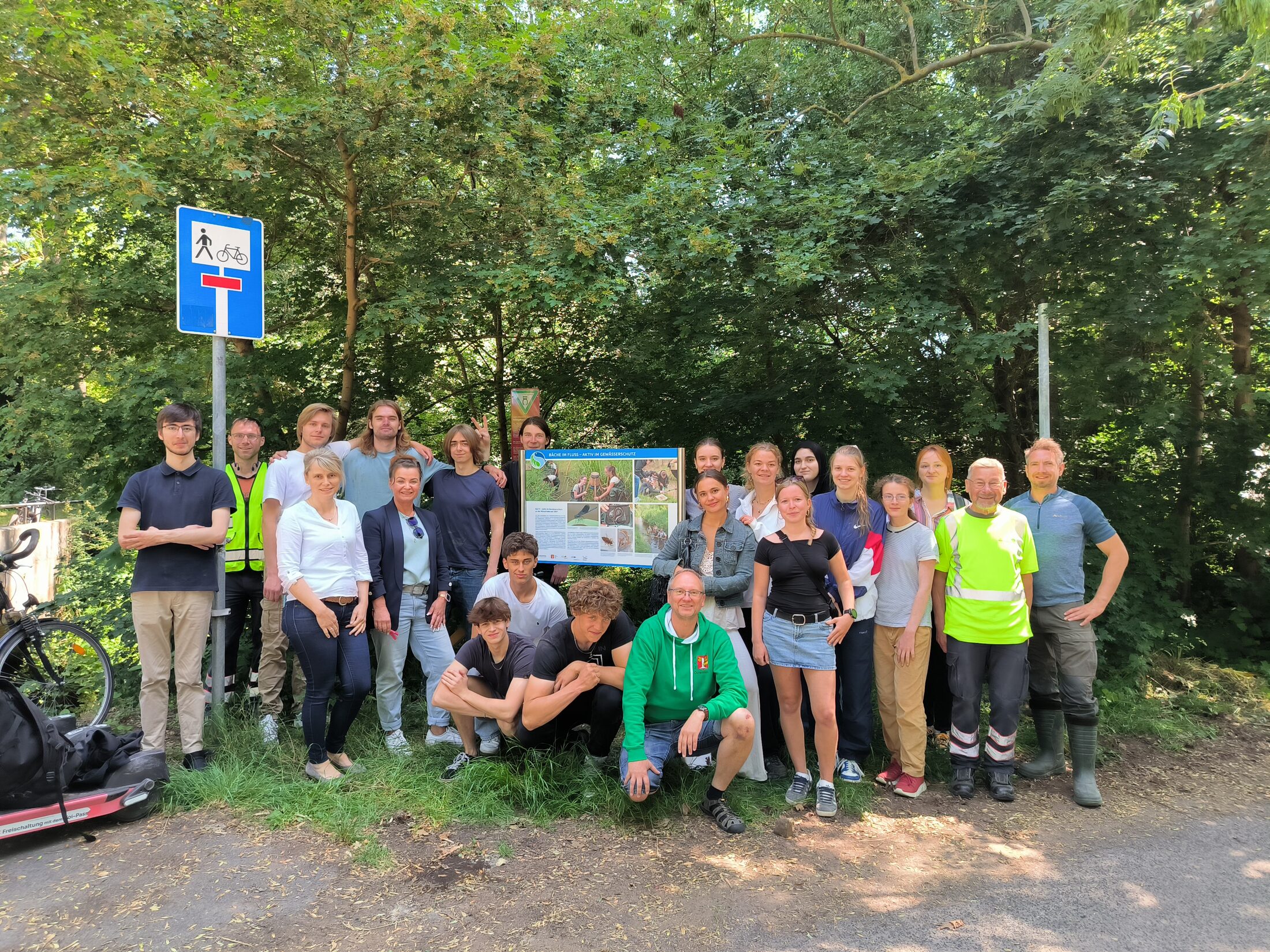 Das Ergebnis kann sich sehen lassen und kann ab jetzt an der Mittelriede in Riddagshausen angeschaut werden. (Wird bei Klick vergrößert)