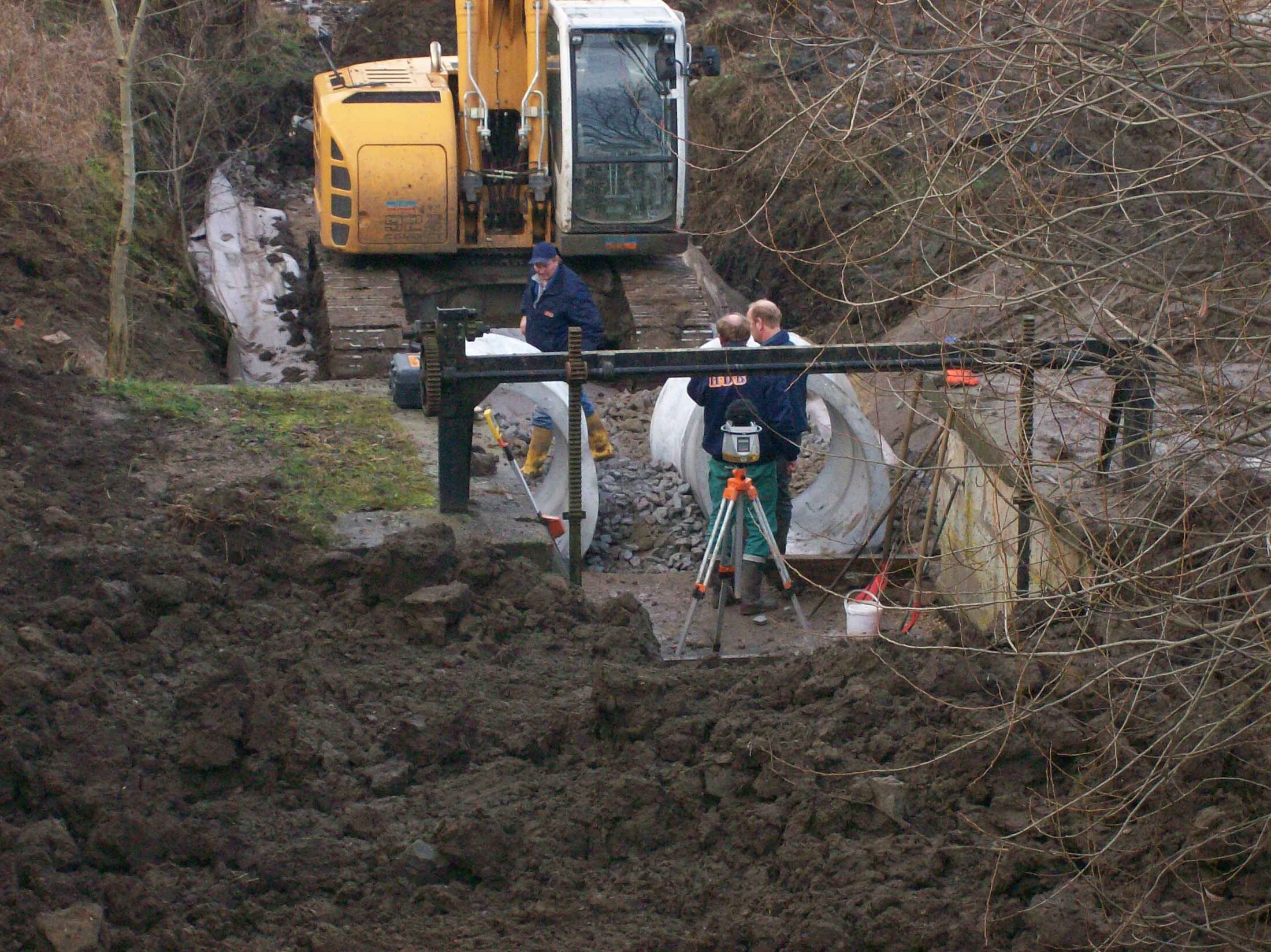 Standort 1b am 09.12.2009 (Wird bei Klick vergrößert)