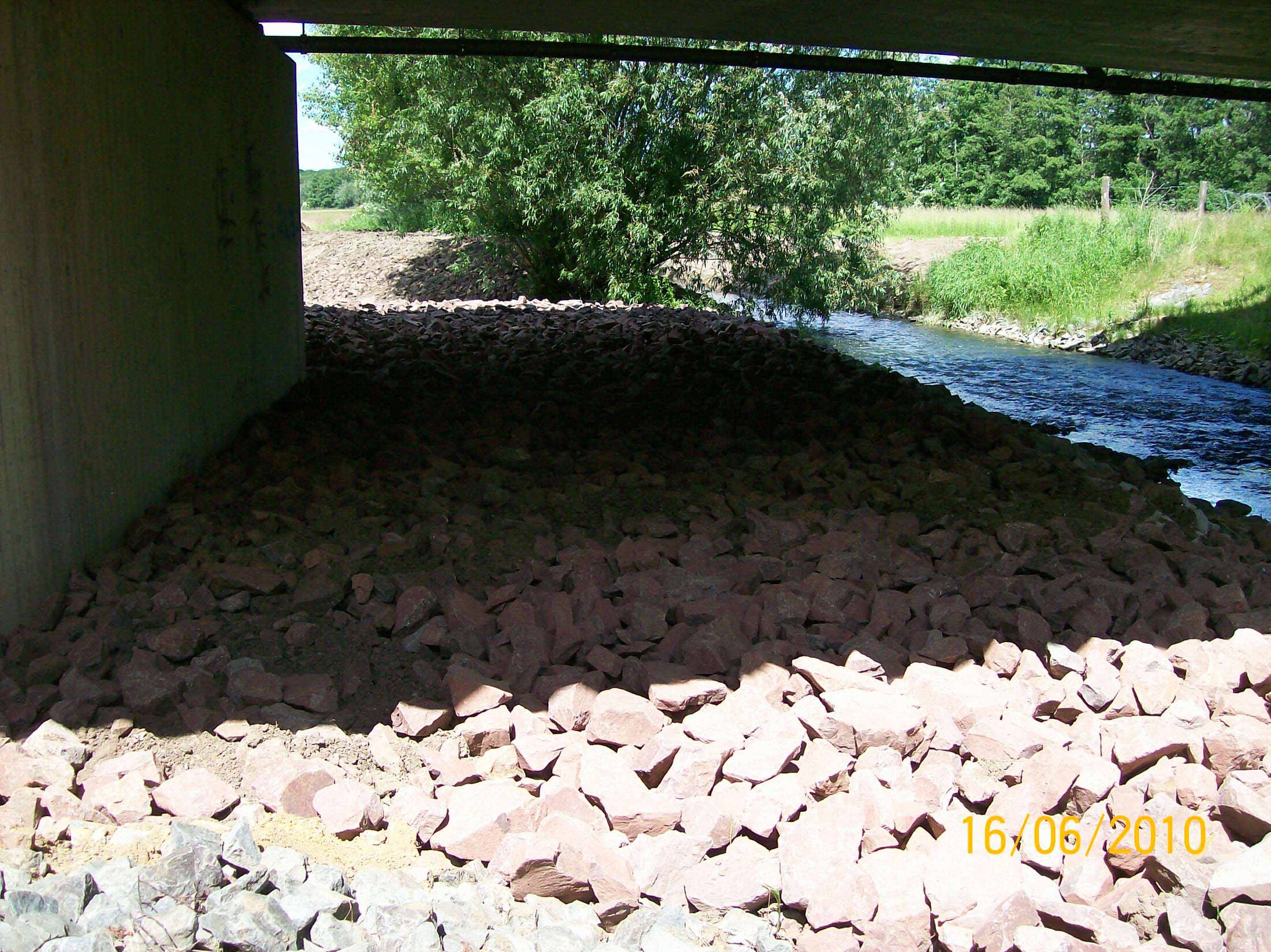 Standort 1g (Brücke) am 16.06.2010 (Wird bei Klick vergrößert)