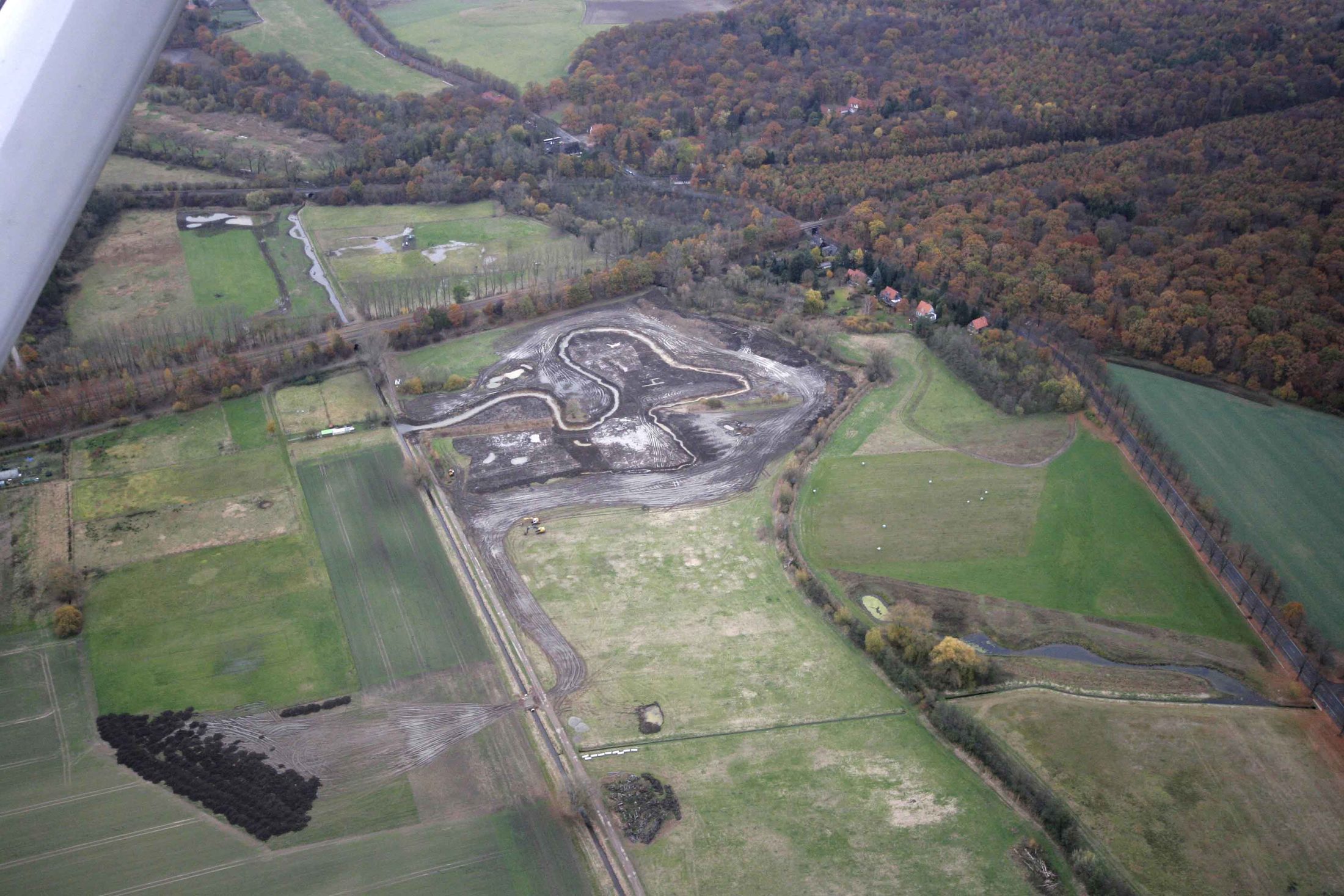 Luftbild 2 im Nov. 2009 (Wird bei Klick vergrößert)