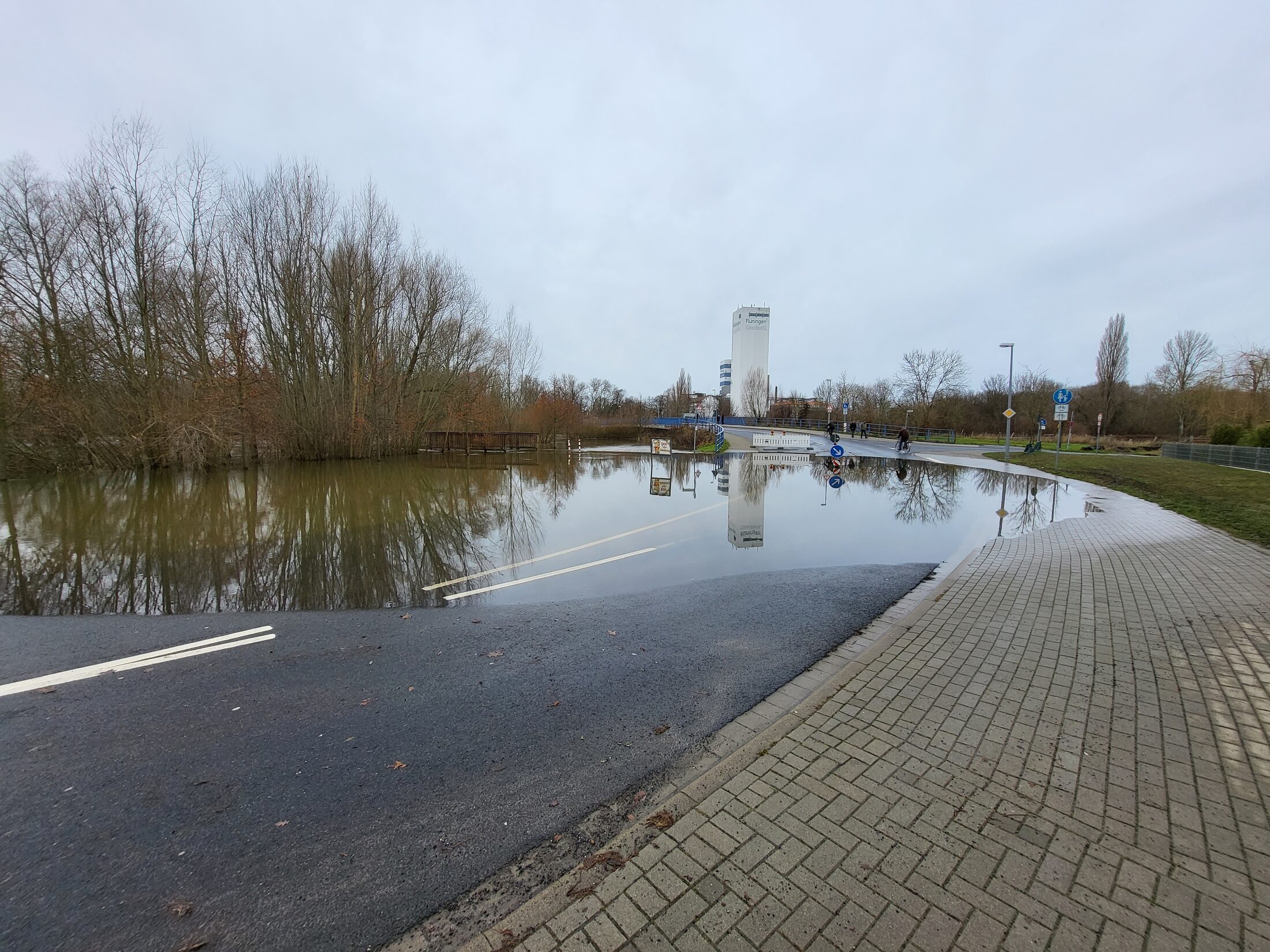 Rüninger Weg/Brücke Berkenbuschstraße (Wird bei Klick vergrößert)