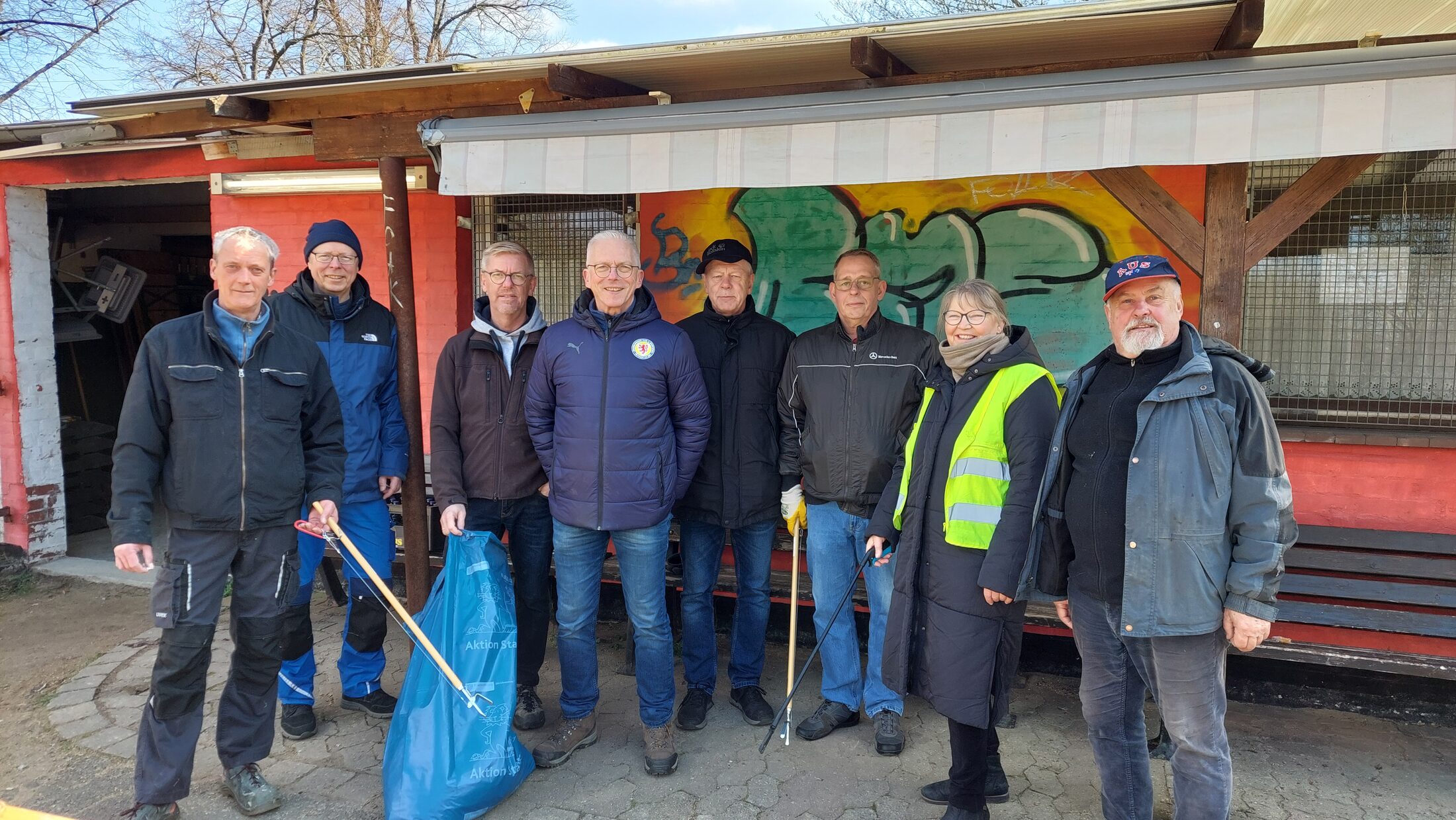 Die Sammelnden aus der Südstadt (Wird bei Klick vergrößert)