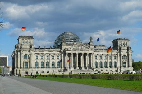 Reichstagsgebäude in Berlin