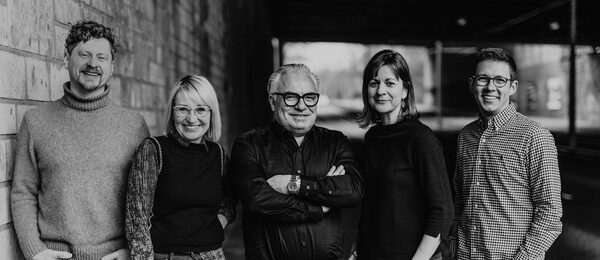 Das Team der Applaus Kulturproduktionen GmbH v.l.n.r.: Paul Kunze, Christine Schänzer, Marco Bittner, Stefanie Schlafke, Dennis Gärtner