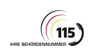 Logo der Servicenummer 115