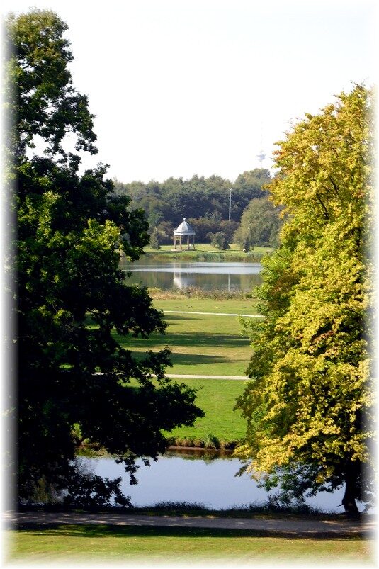 Garten-/ Parkanlage (Oker und Spielmannsteich) (Wird bei Klick vergrößert)