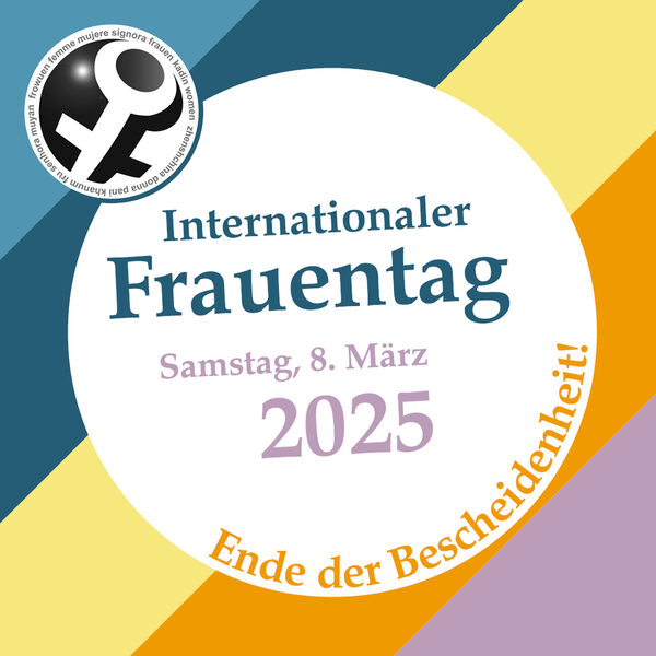 Bild mit 5 unterschiedlichen Farben und Text