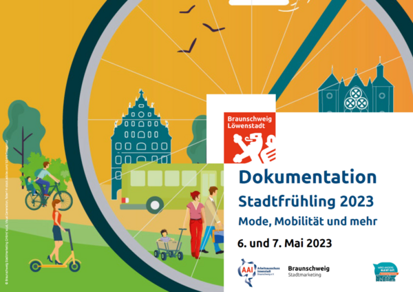 Titelseite Stadtfrühling Dokumentation 2023 (Wird bei Klick vergrößert)