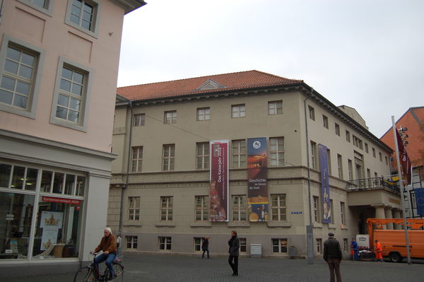 Kaiserjahr 2009 - Bewerbung - Banner am Braunschweigischen Landesmuseum (Wird bei Klick vergrößert)