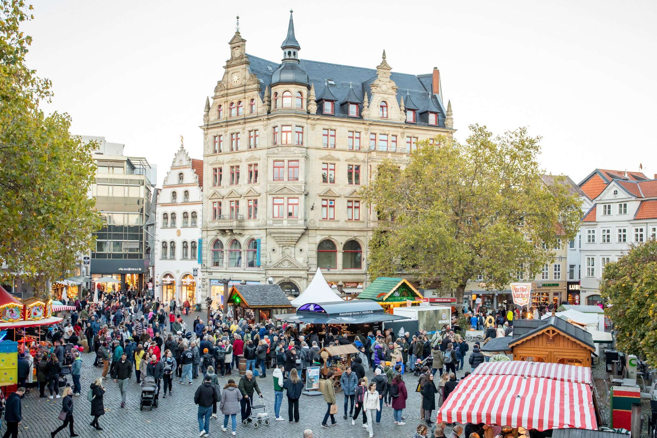 Die mummegenussmeile lockte am Wochenende zahlreiche Besucherinnen und Besucher in die Braunschweiger Innenstadt. (Wird bei Klick vergrößert)