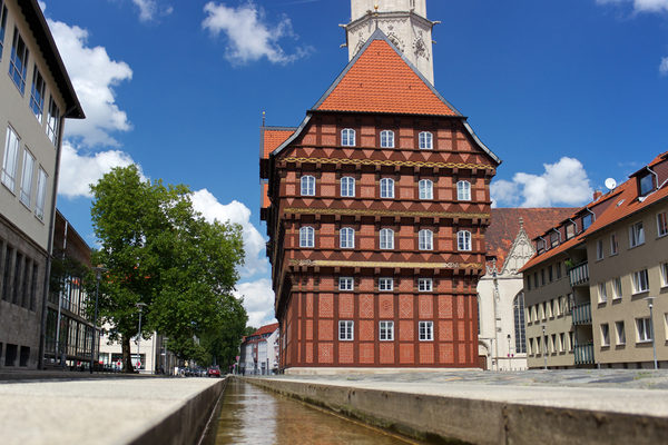 Die Alte Waage war einst Speicher- und Waaghaus der Neustadt, mehr über die Braunschweiger Hansegesichte erfahren Interessierte bei der Führung „Braunschweig – Hansestadt an der Oker“ am 24. Juni. (Wird bei Klick vergrößert)