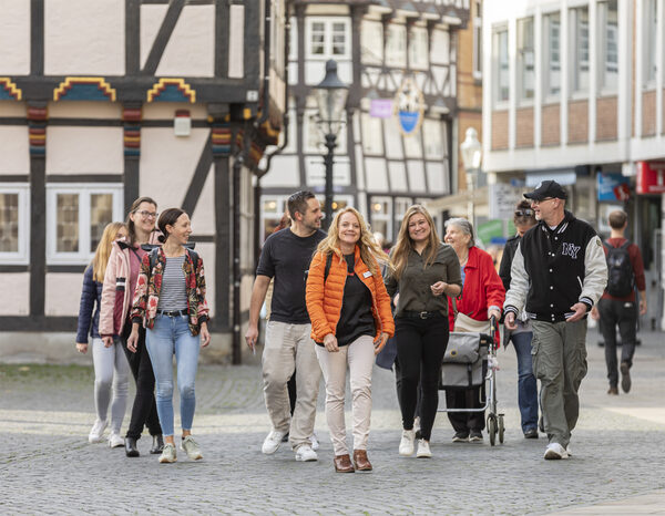 Der „Stadtspaziergang in der Löwenstadt“ findet in den Sommerferien täglich statt. (Wird bei Klick vergrößert)