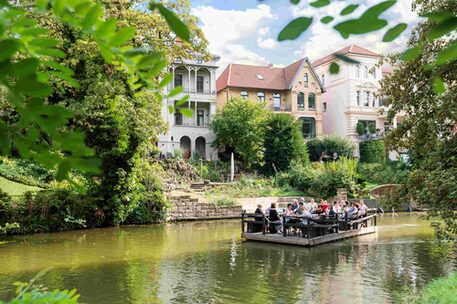 Leinen los: Ab sofort lässt sich die Oker per Floß erkunden.