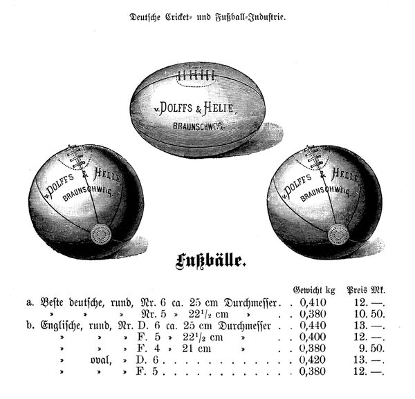 Fußbälle für Braunschweig (Wird bei Klick vergrößert)