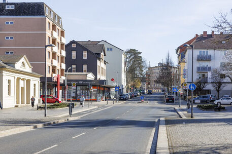 Das Bild zeigt die Helmstedter Straße
