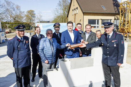 Grundsteinlegung FFW Stöckheim