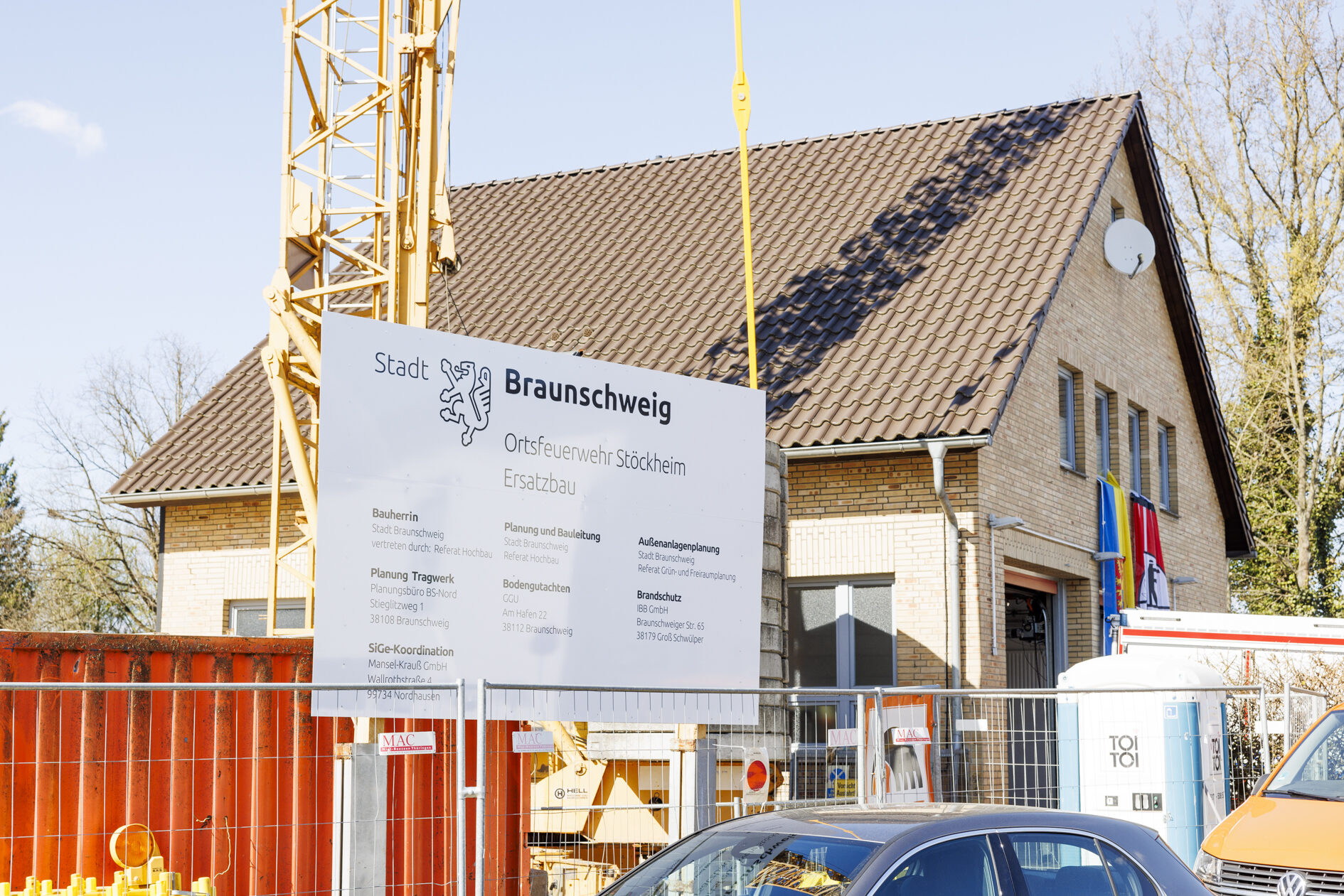 Grundsteinlegung FFW Stöckheim (Wird bei Klick vergrößert)