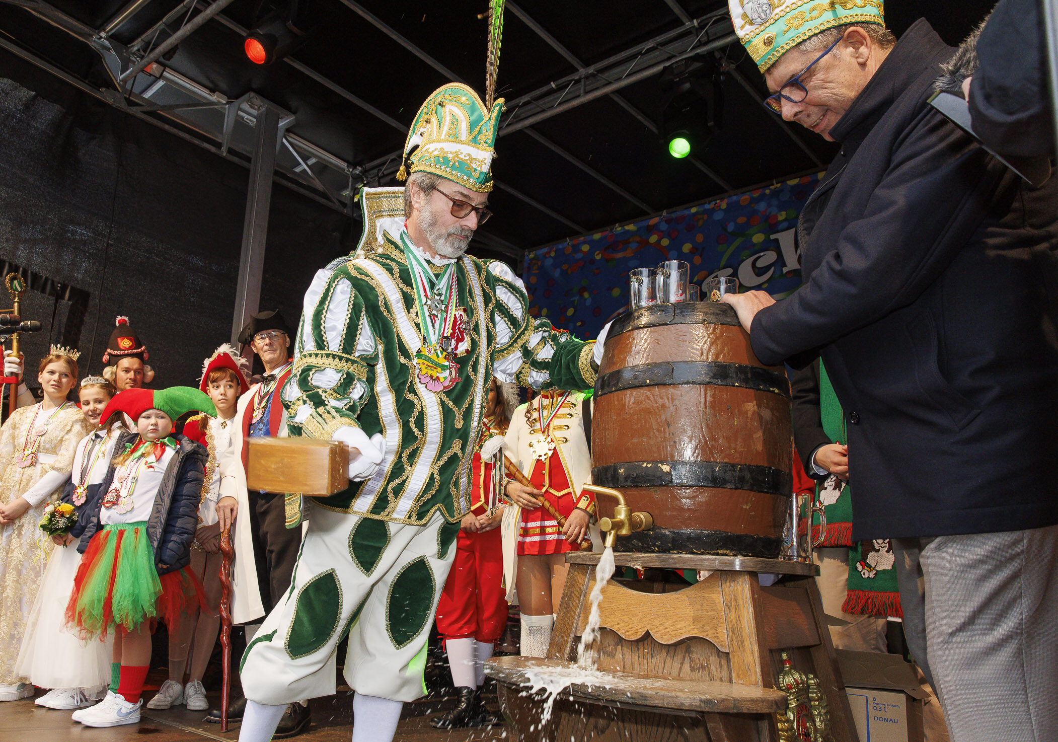 Auftakt der Karnevalssession (Wird bei Klick vergrößert)