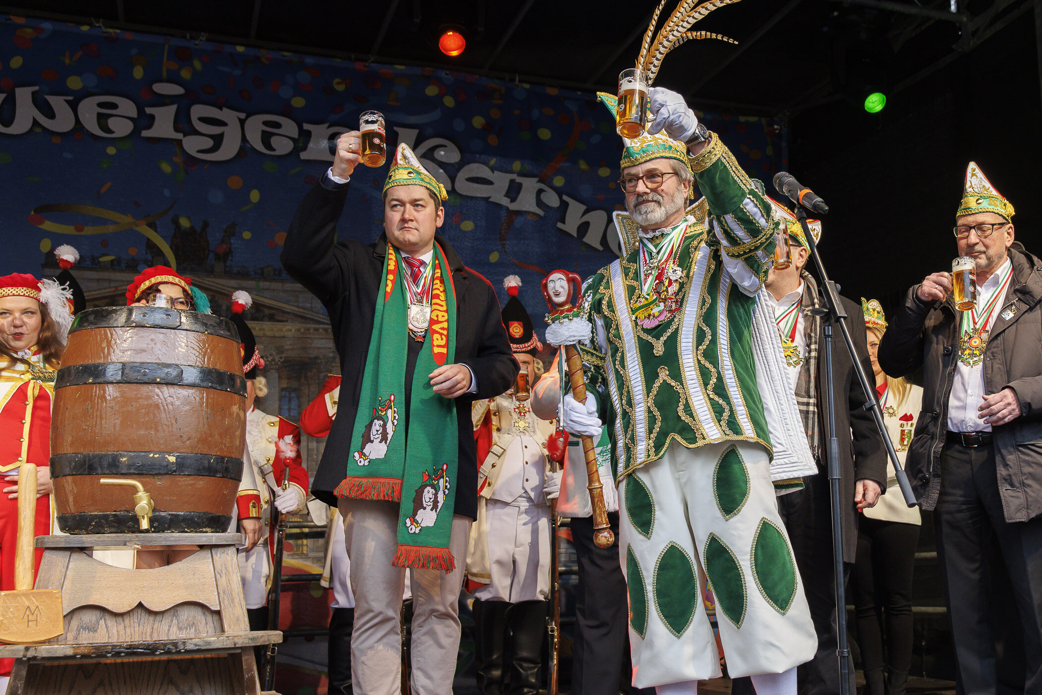 Auftakt der Karnevalssession (Wird bei Klick vergrößert)