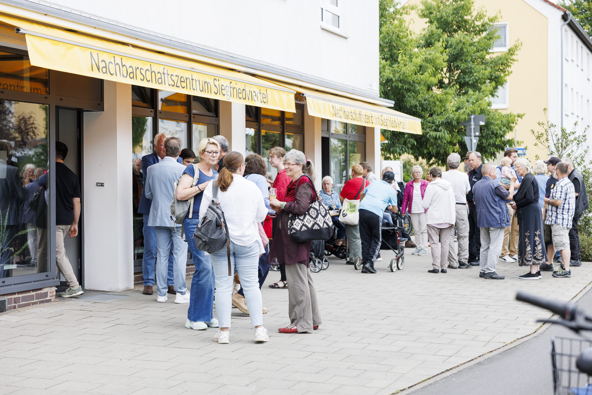 Eröffnung Nachbarschaftszentrum (Wird bei Klick vergrößert)