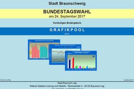 Ausschnitt aus dem Titelblatt Grafikpool zur Bundestagswahl 2017