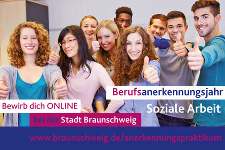 Plakat Bewirb Dich online