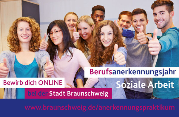 Plakat Bewirb Dich online (Wird bei Klick vergrößert)